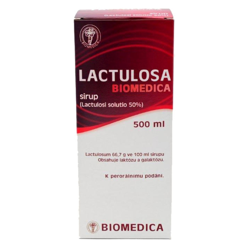 LACTULOSA BIOMEDICA 667MG/ML sirup 500ML