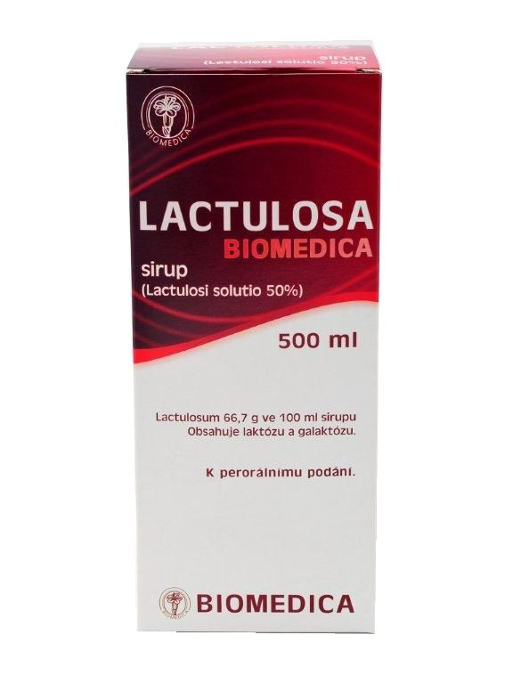 LACTULOSA BIOMEDICA 667MG/ML sirup 500ML