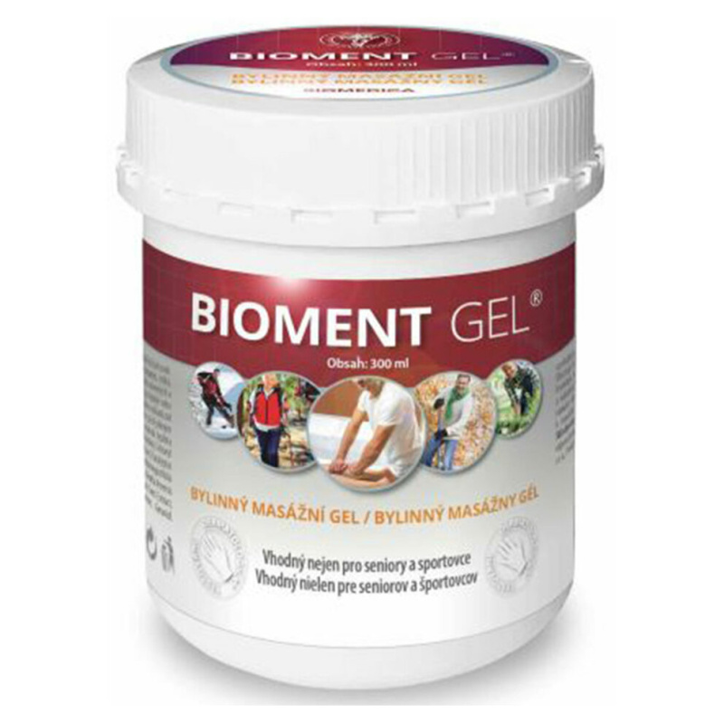 Biomedica Bioment gel masážní gel 300 ml