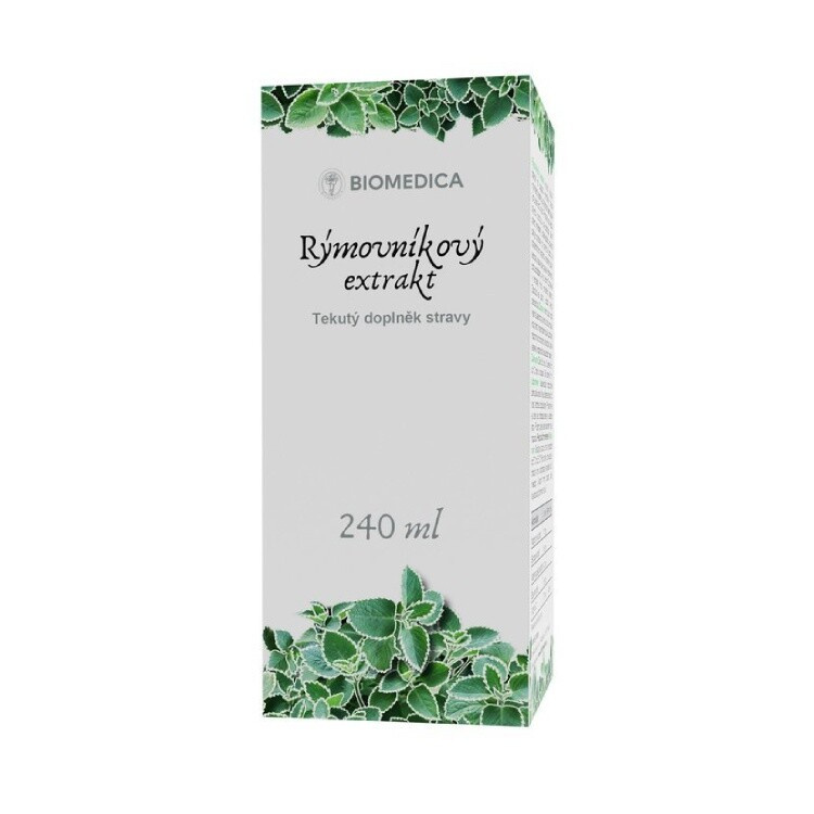 Biomedica Rýmovníkový extrakt 240 ml