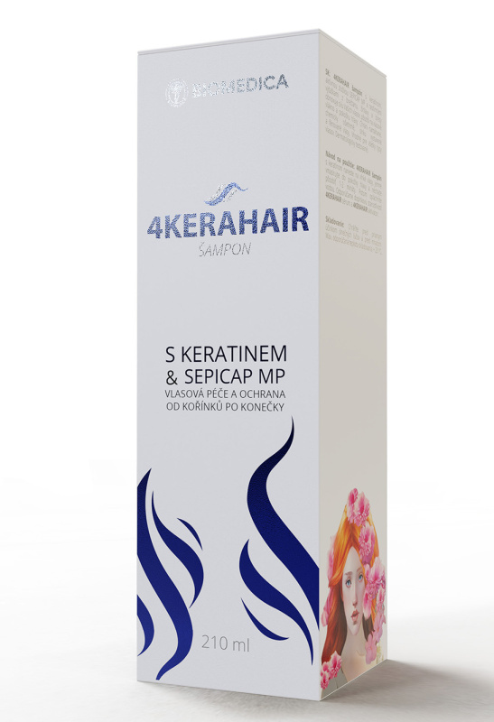 Biomedica Šampon s keratinem 210 ml