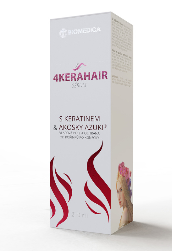 Biomedica 4KERAHAIR Sérum s keratinem 210 ml