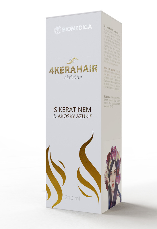 Biomedica 4KERAHAIR Aktivátor s keratinem 210 ml