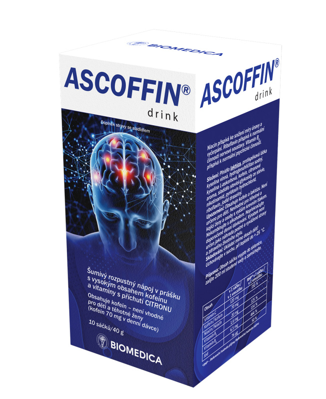 Biomedica Ascoffin Drink sáčky 10x4 g