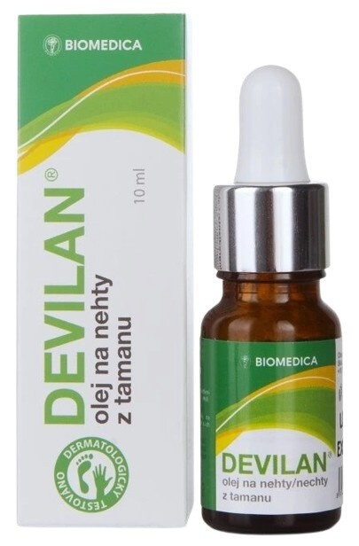 Biomedica DEVILAN olej na nehty z tamanu 10 ml