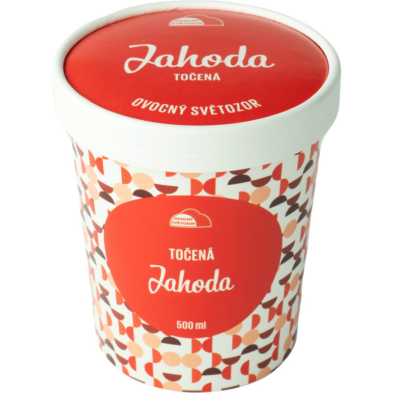 Ovocný Světozor Zmrzlina jahodová