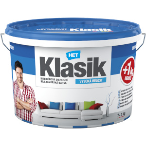 Malba interiérová HET Klasik bílá 7+1 kg