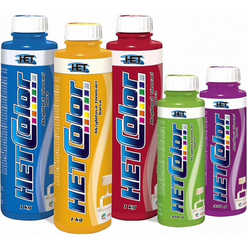 Barva tónovací HET Hetcolor okrová žlutá 1 kg