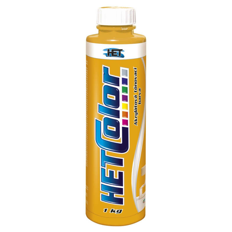 Barva tónovací HET Hetcolor okrová žlutá 1 kg