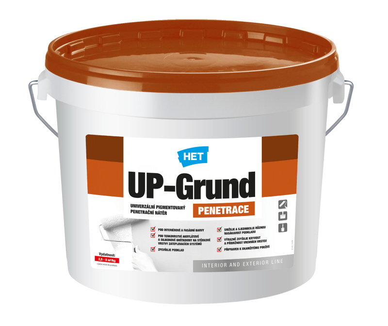 Penetrace HET UP-Grund bílý 5 kg