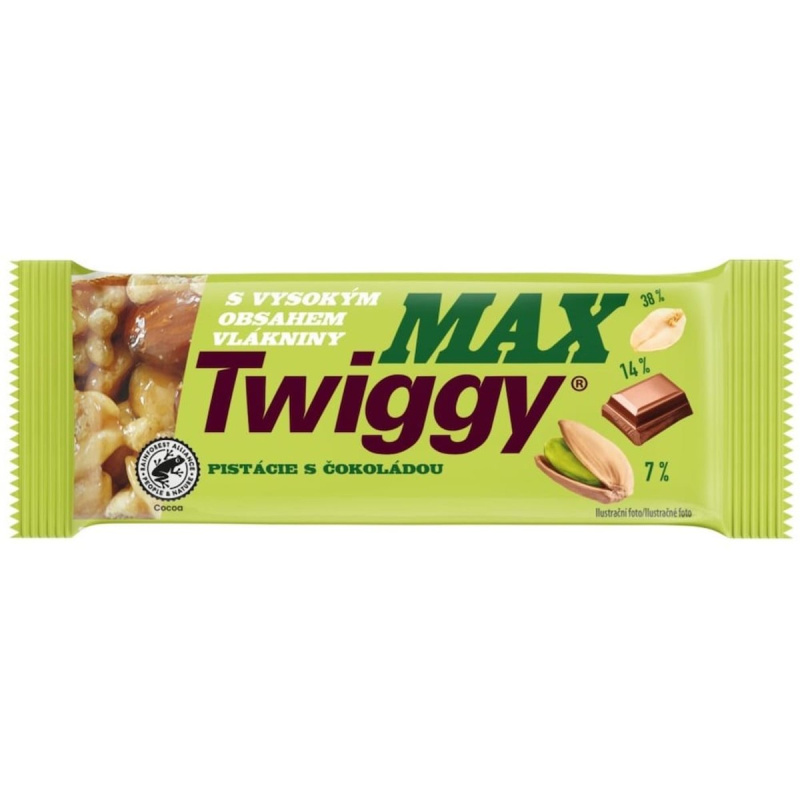 Twiggy Max Tyčinka s pistáciemi polomáčená