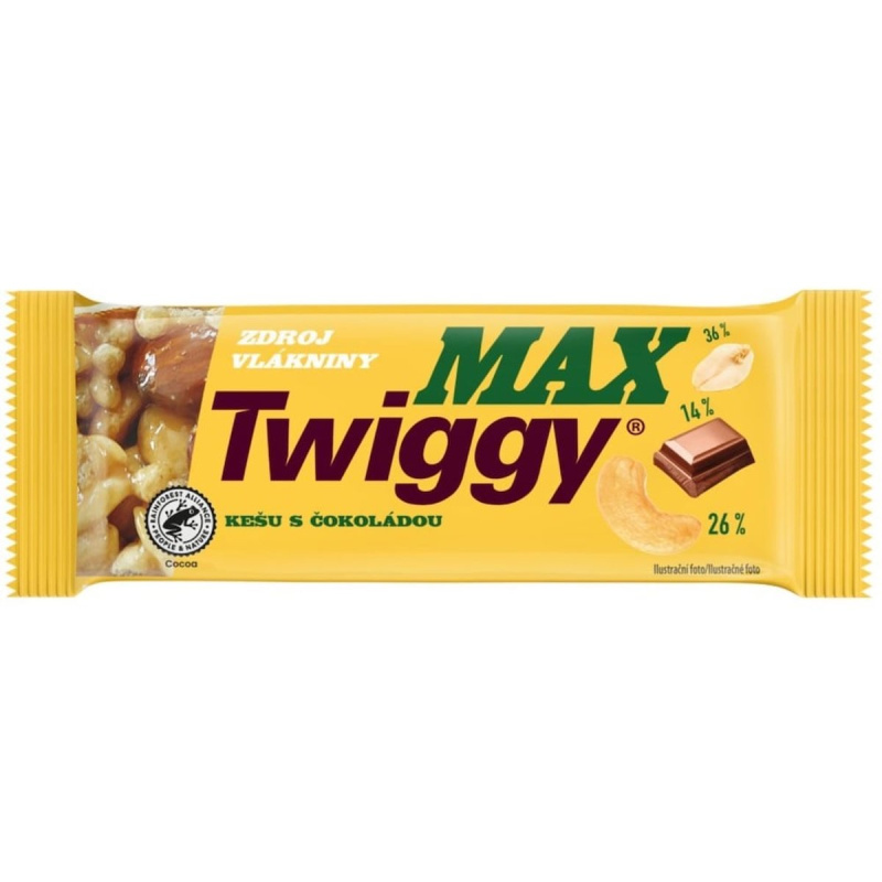Twiggy Max Tyčinka s kešu polomáčená