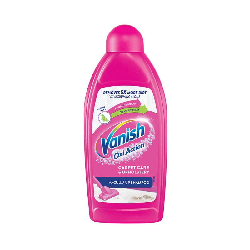 VANISH Oxi Action Šampon na strojní a ruční čištění koberců 500 ml