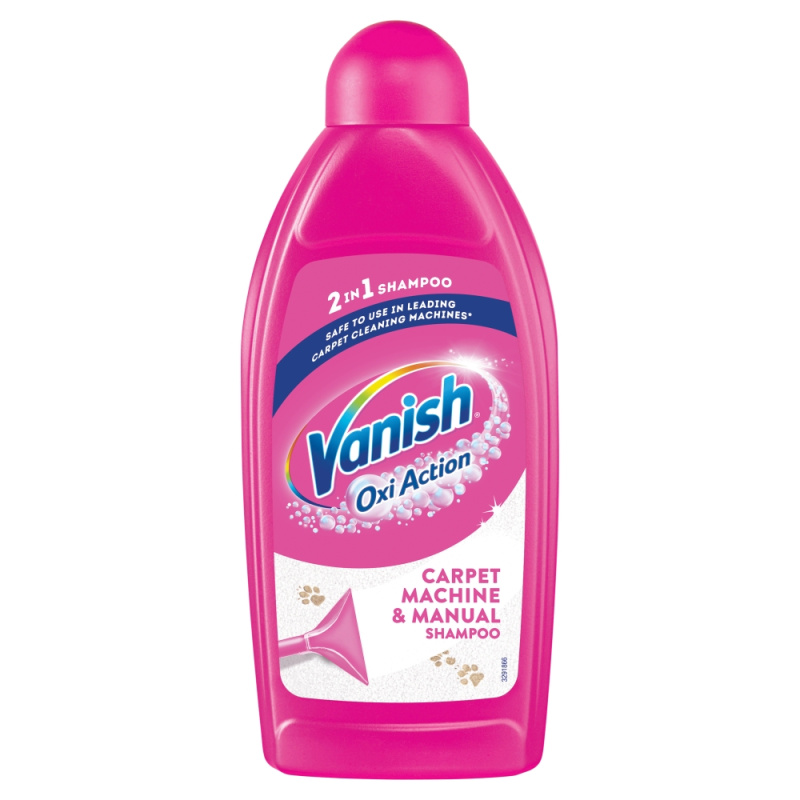 VANISH Oxi Action Šampon na strojní a ruční čištění koberců 500 ml
