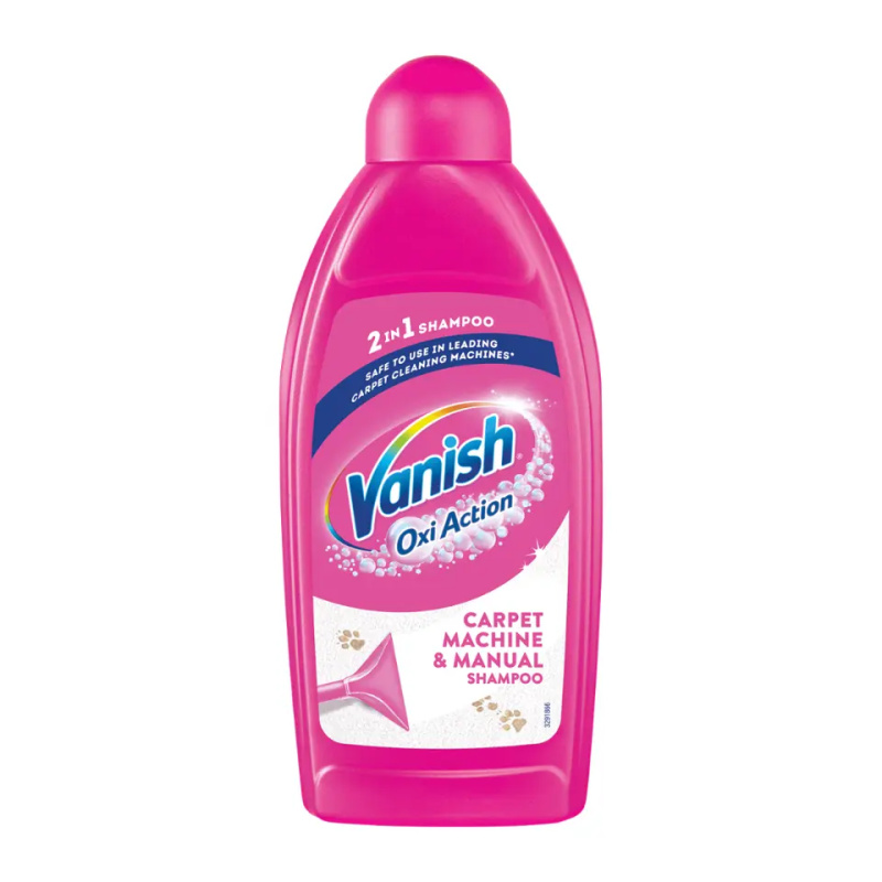 VANISH Oxi Action Šampon na strojní a ruční čištění koberců 500 ml