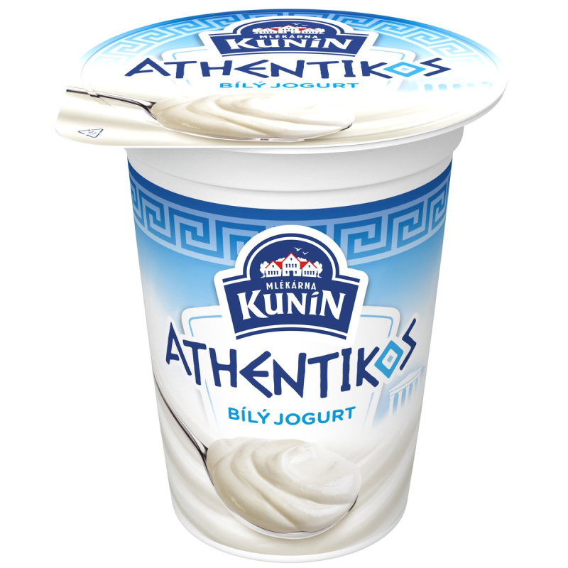 Mlékárna Kunín Athentikos jogurt bílý