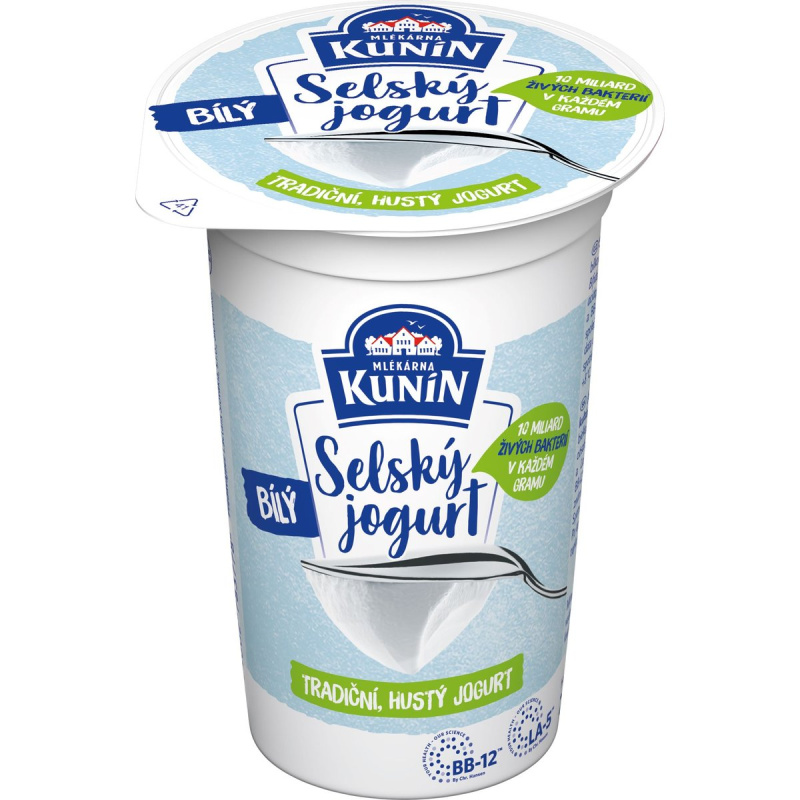 Mlékárna Kunín Selský jogurt bílý
