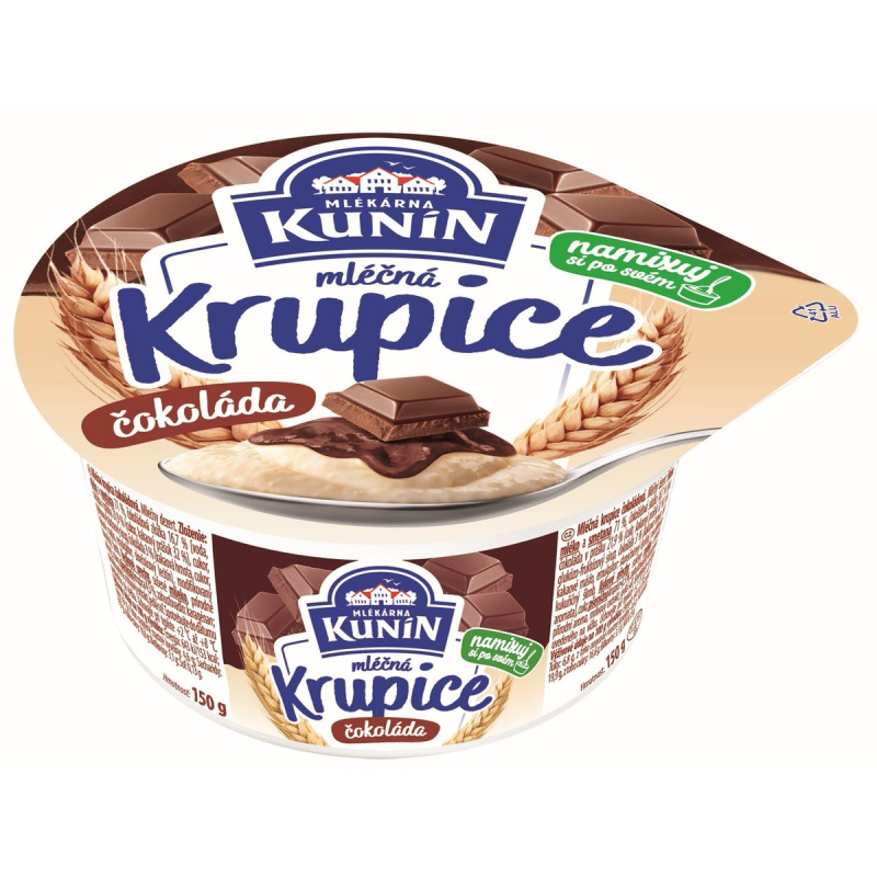Mlékárna Kunín Mléčná krupice čokoláda