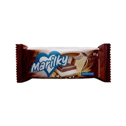 Marilky oplatka nugát oblévané máčené 47g