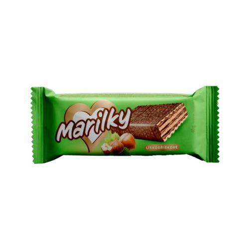 Marilky oplatka lískooříšková celomáčené 40g