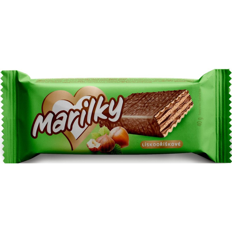 Marila Marilky lískooříškové celomáčené