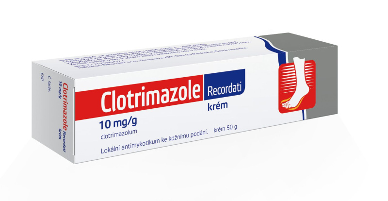CLOTRIMAZOLE Recordati krém 10 mg/g crm.1x50 g