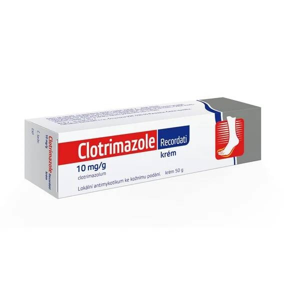 CLOTRIMAZOLE Recordati krém 10 mg/g crm.1x50 g