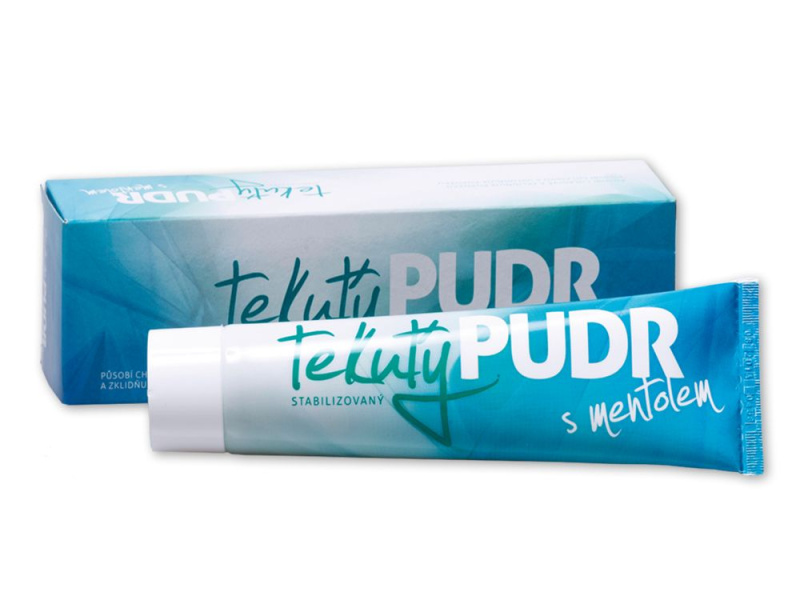 Herbacos Tekutý pudr s mentolem 1% 100g