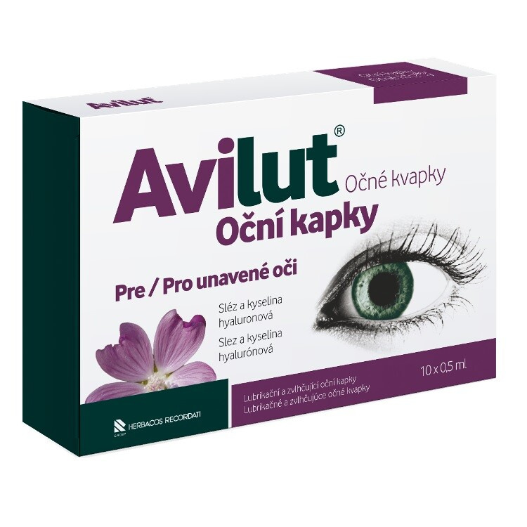 AVILUT Oční kapky 10x0,5 ml