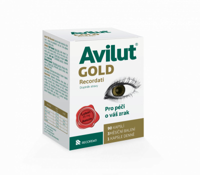 AVILUT Gold Recordati 90 kapslí
