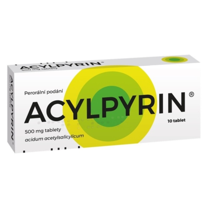 ACYLPYRIN 500MG Tableta 10