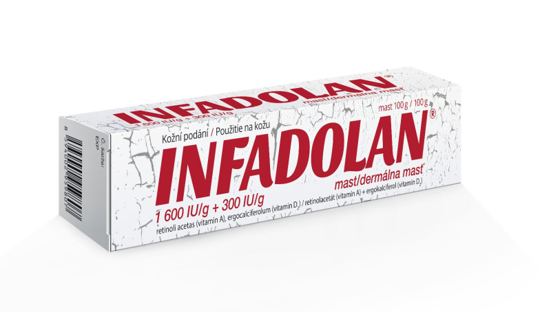 INFADOLAN 1600IU/G+300IU/G mast 100G