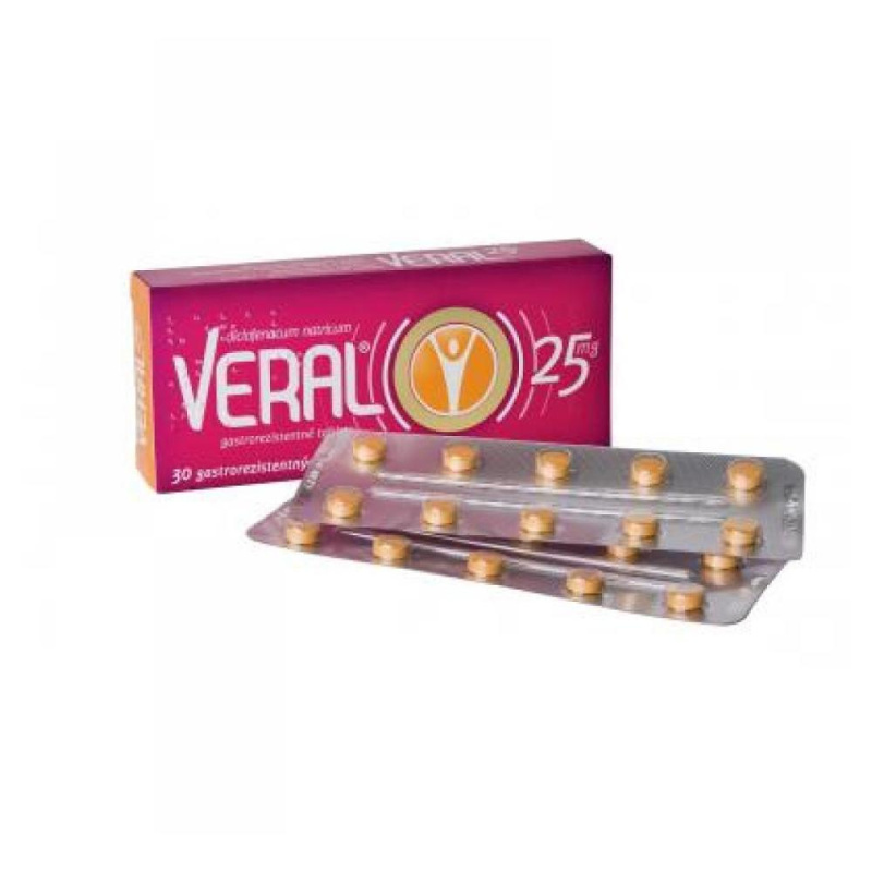 VERAL 25 mg 30 tablet