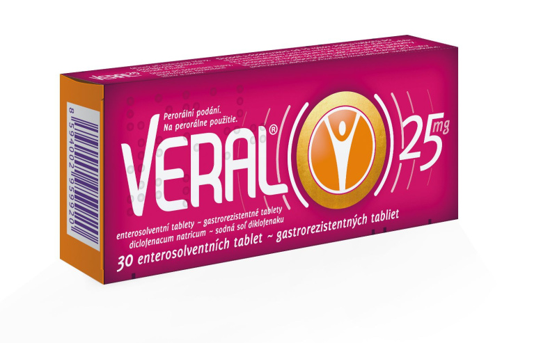 VERAL 25 mg 30 tablet