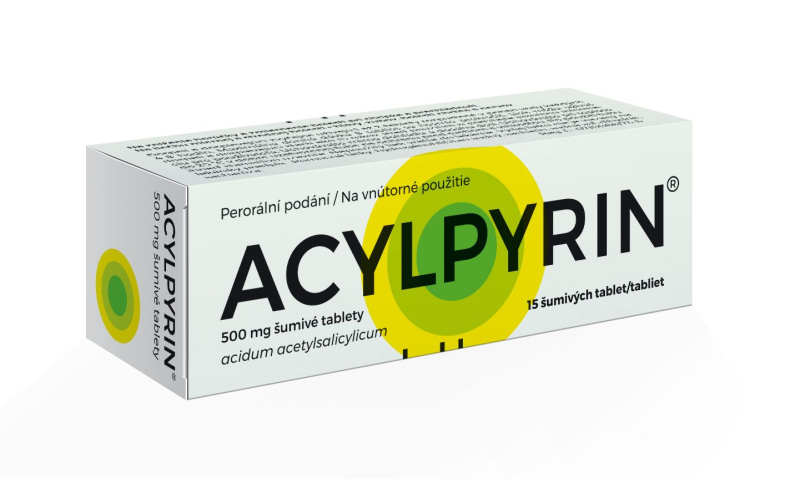 ACYLPYRIN 500MG šumivá tableta 15