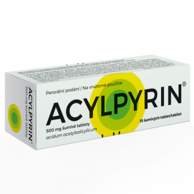 ACYLPYRIN 500MG šumivá tableta 15