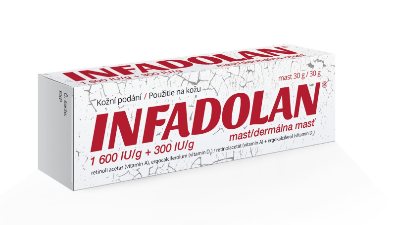 INFADOLAN 1600IU/G+300IU/G mast 30G
