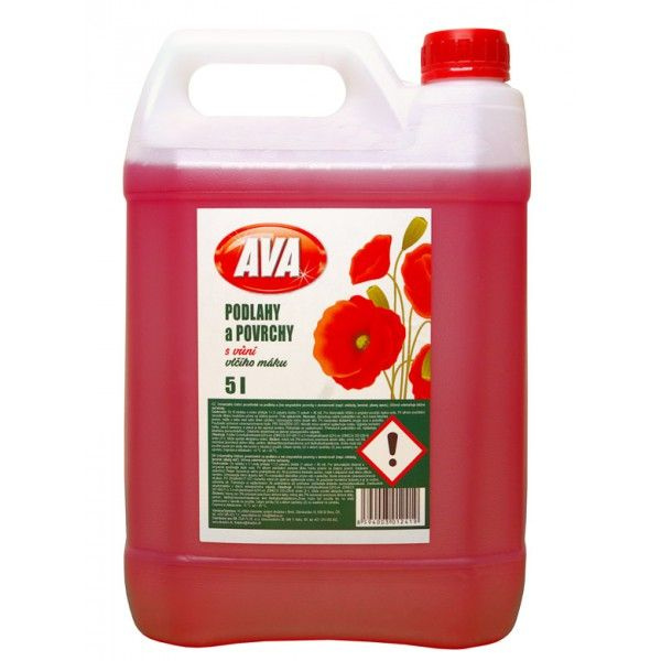 AVA na podlahy s vůní vlčího máku  5 l