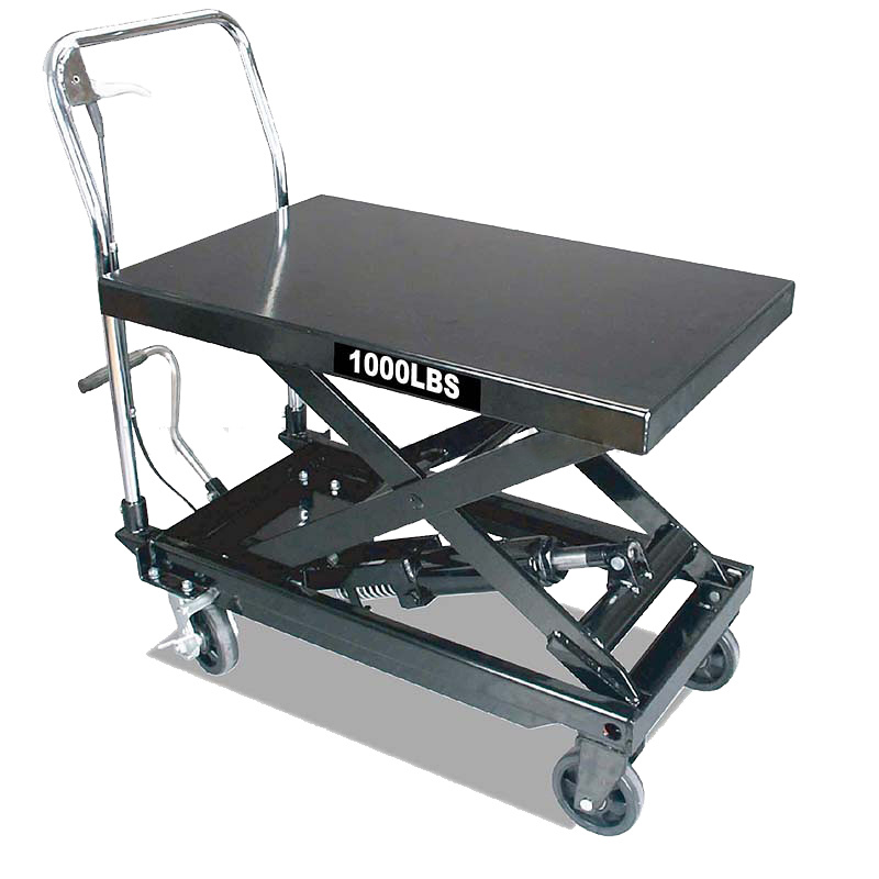 Hydraulický pojízdný pracovní stůl, 453 kg - F10449