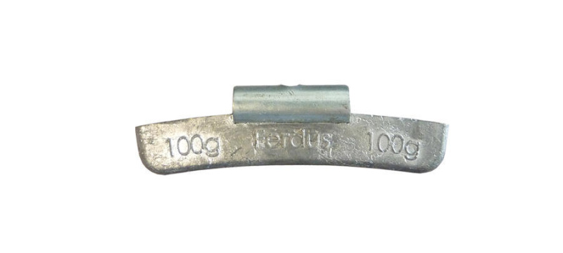 Naklepávací vyvažovací závaží pro lehké nákladní vozy, 100 g - F14504