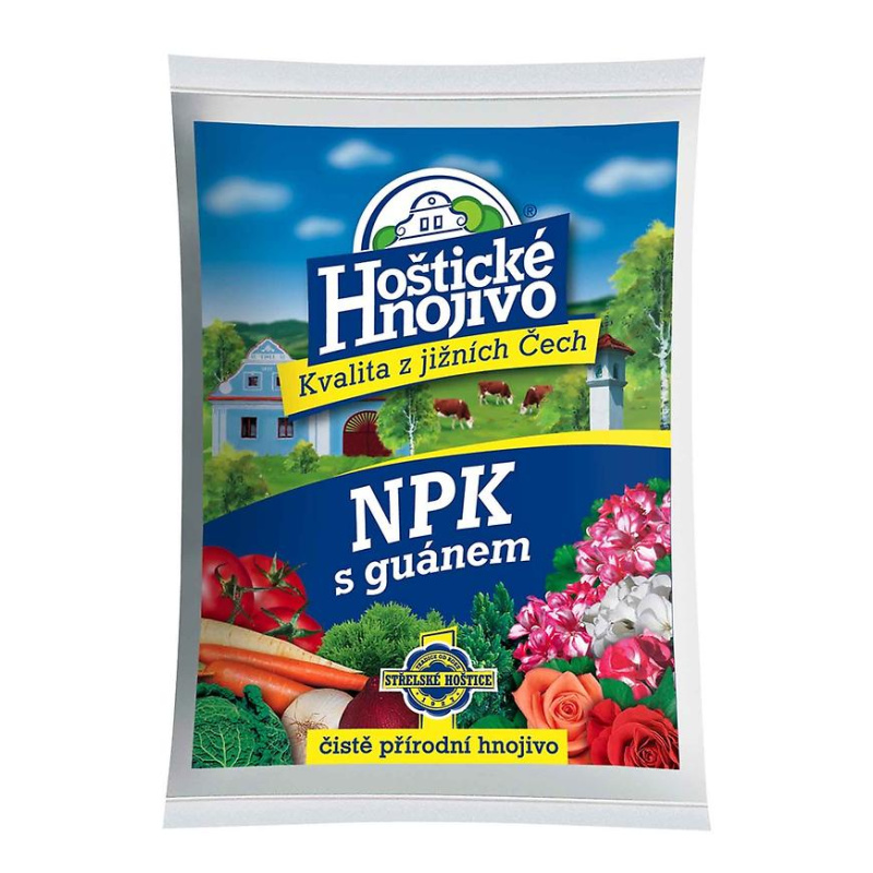 Forestina s.r.o. Hoštické hnojivo NPK s guánem 1 kg
