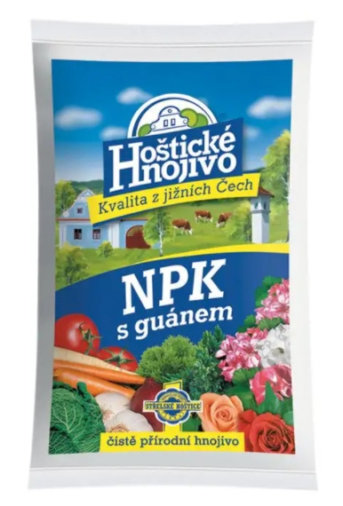Forestina s.r.o. Hoštické hnojivo NPK s guánem 1 kg