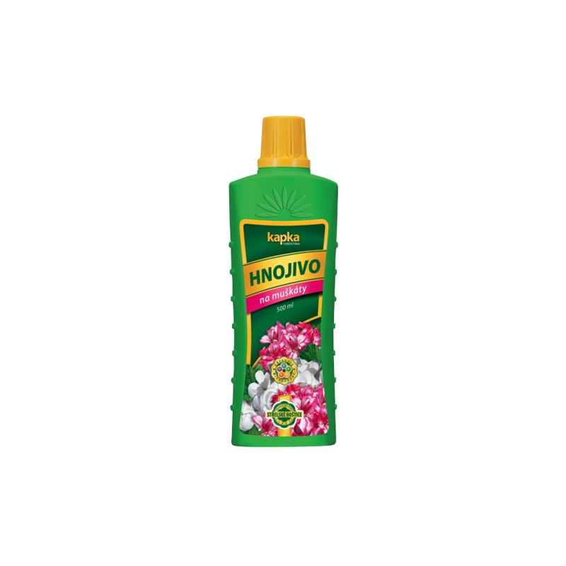 Kapka - Hnojivo na muškáty 500 ml