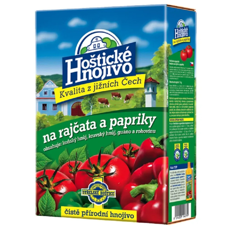 Hoštické hnojivo na rajčata a papriky 1 kg