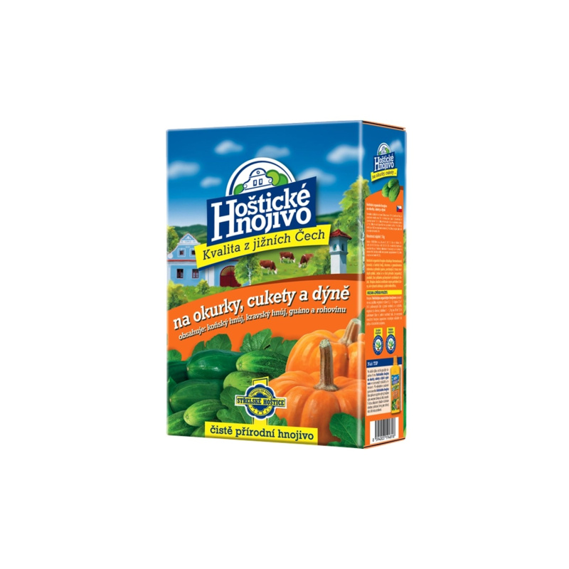 Forestina s.r.o. Hoštické hnojivo na okurky, cukety a dýně s guánem 1 kg