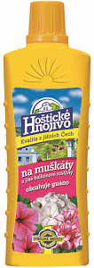 Hoštické hnojivo na muškáty - tekuté 0.5 l