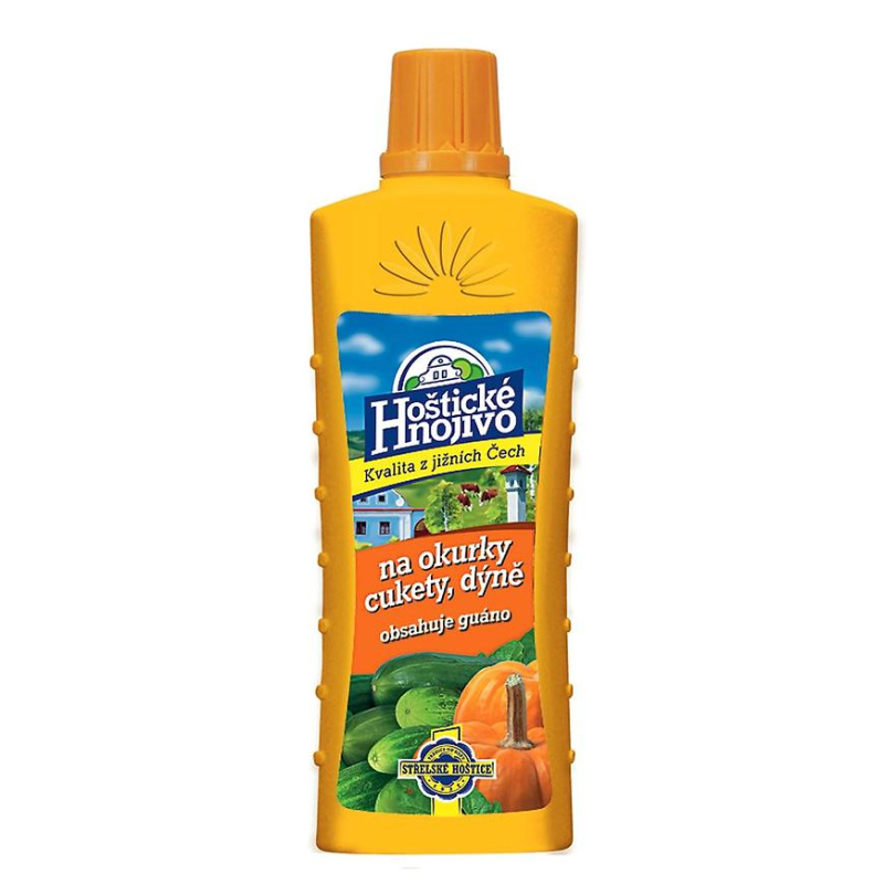 Forestina s.r.o. Hoštické tekuté hnojivo na okurky a cukety s guánem 500 ml