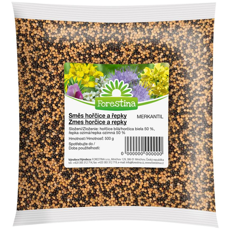 Směs hořčice a řepky 500g