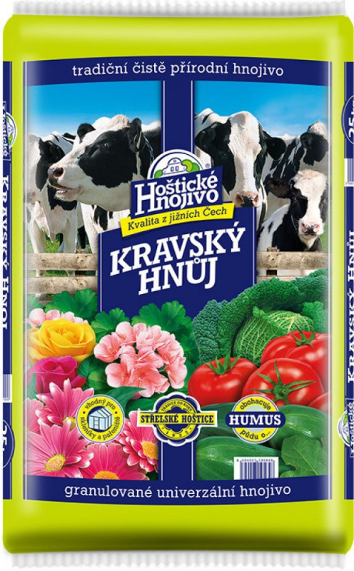 Kravský hnůj 25 kg