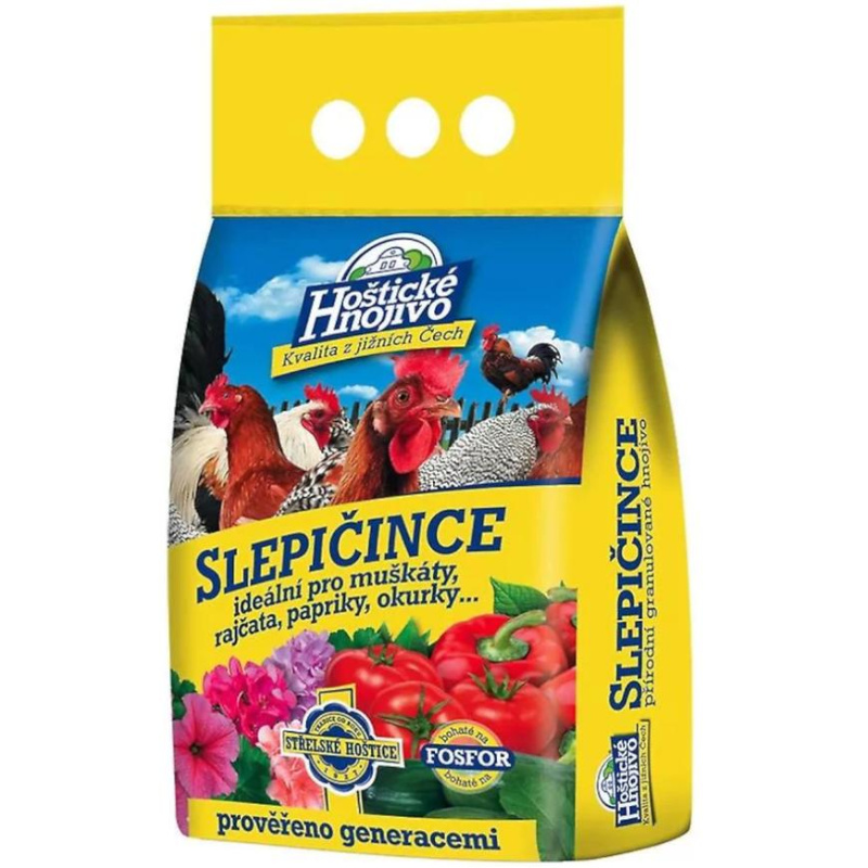 Slepičince granulované 2,5 kg